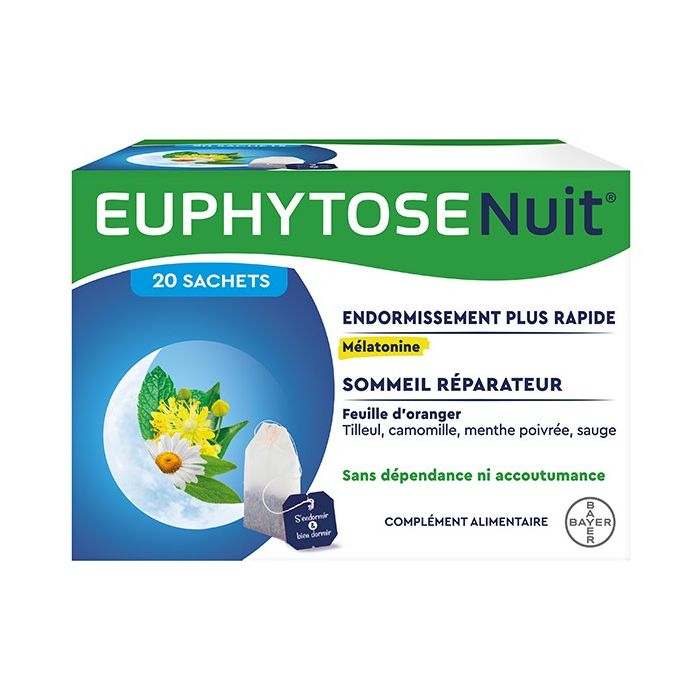 Euphytose nuit infusion 20 sachets