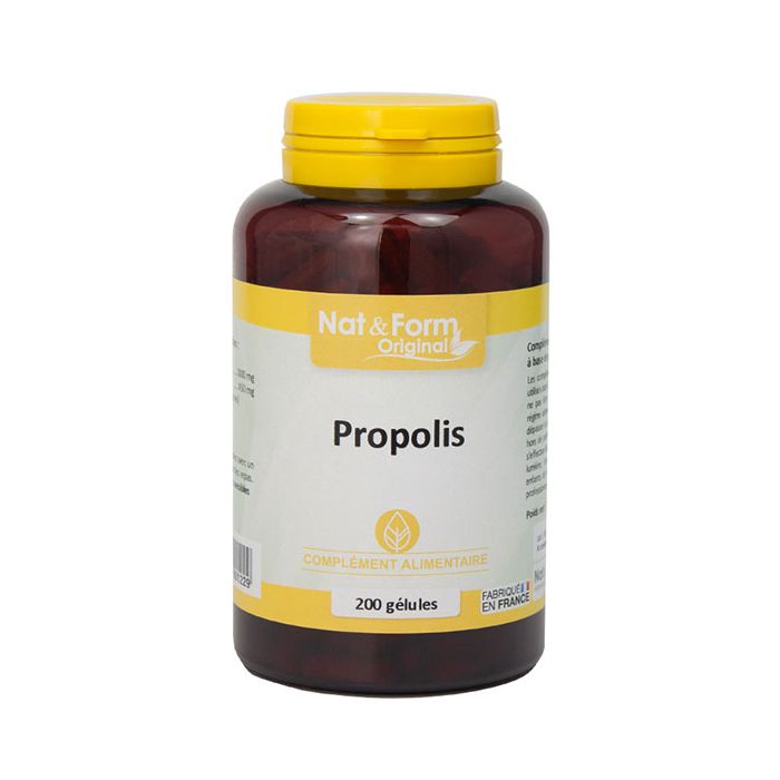 Nat&Form Propolis 200 gélules