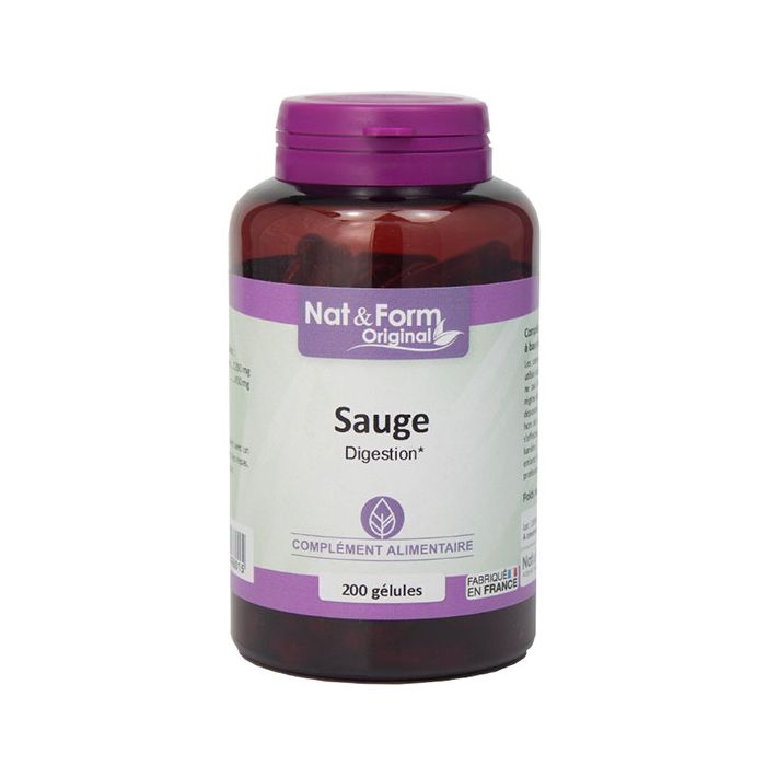 Nat&Form Sauge 200 gélules