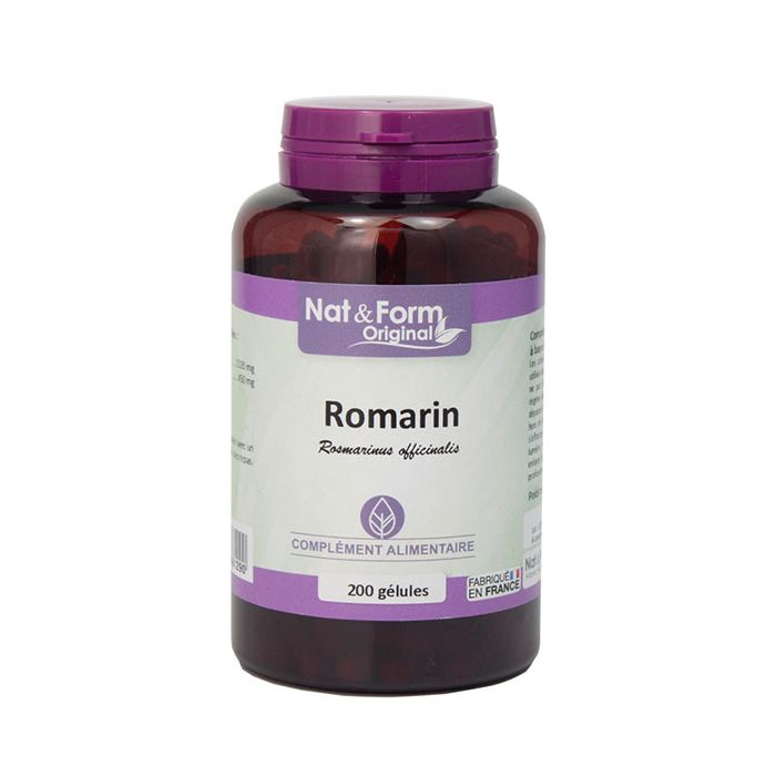 Nat&form romarin 200 gelules