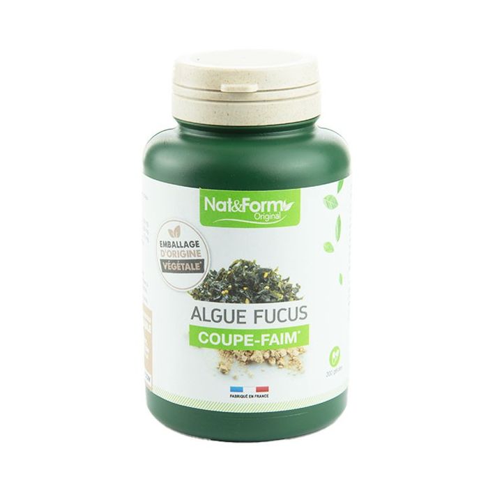 Nat&form algue fucus Coupe faim 200 gélules