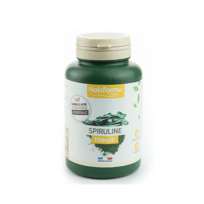 Nat&Form Spiruline 200 gélules