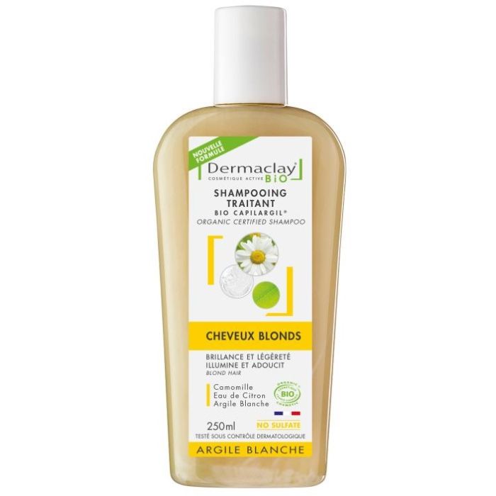 DERMACLAY Shampooing Cheveux Blond 250ml