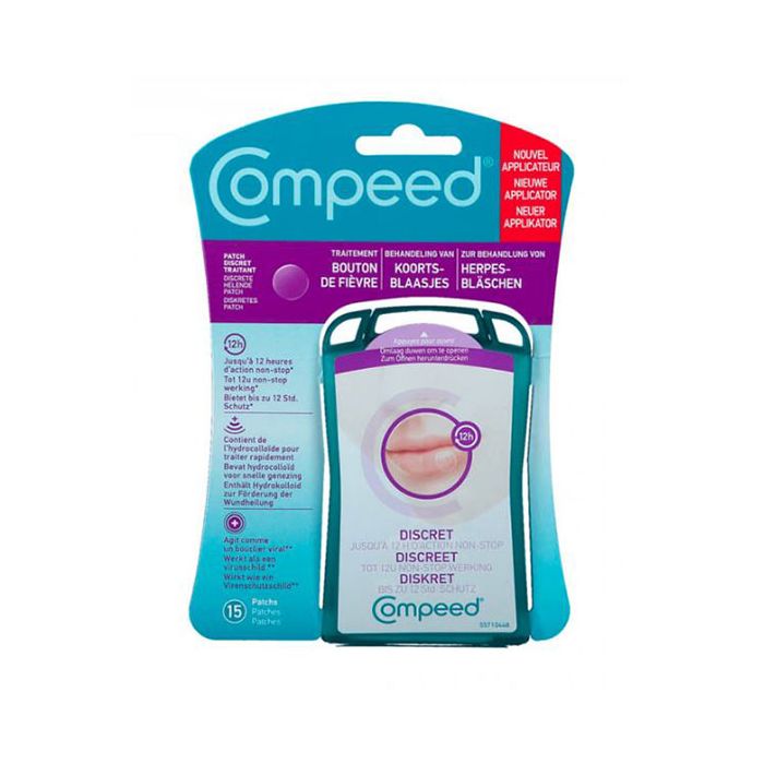 COMPEED Patch Invisible Traitement Bouton de Fièvre x15