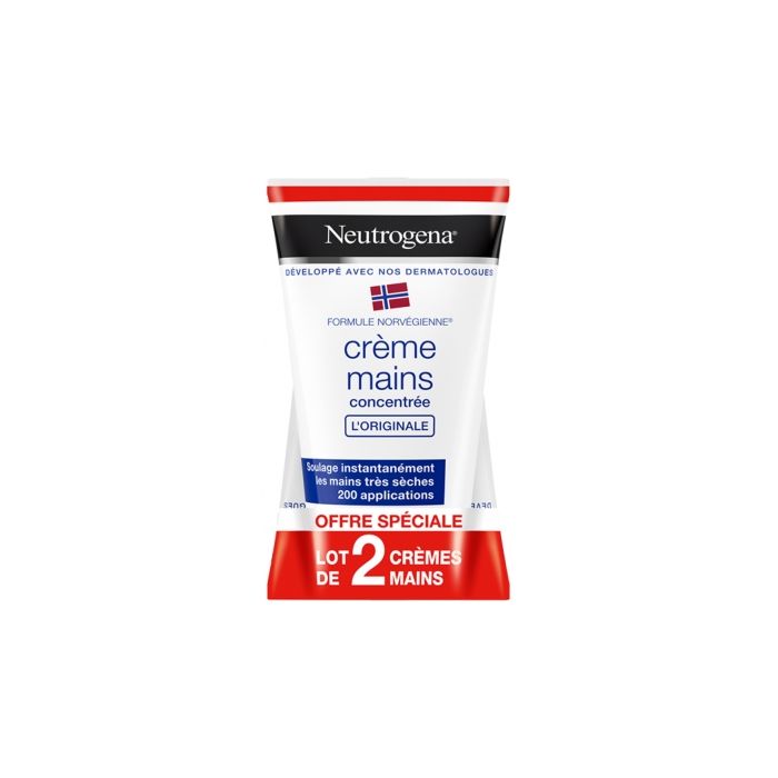 Neutrogena crème mains concentrée 2x50ml