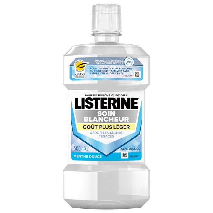 LISTERINE Soin Blancheur 500ml