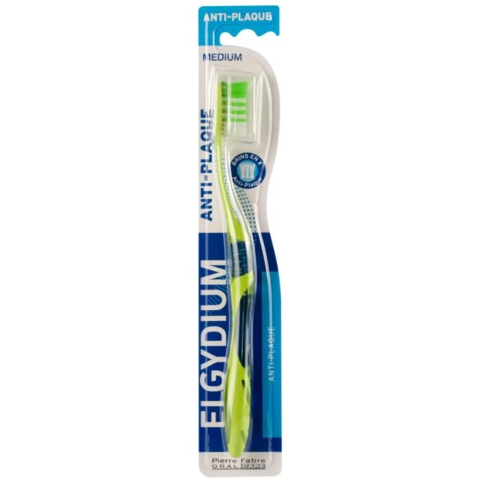 Elgydium Anti Plaque Brosse à Dents Medium