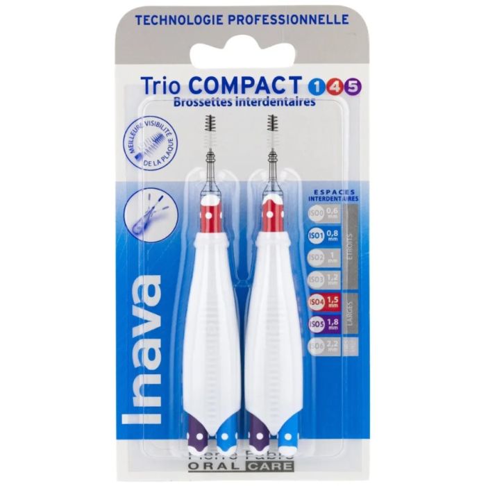INAVA TRIO COMPACT ISO 1/4/5 - 6 Brossettes