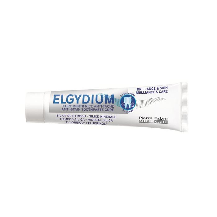 Elgydium Dentifrice brillance & soin cure anti-taches 30ml