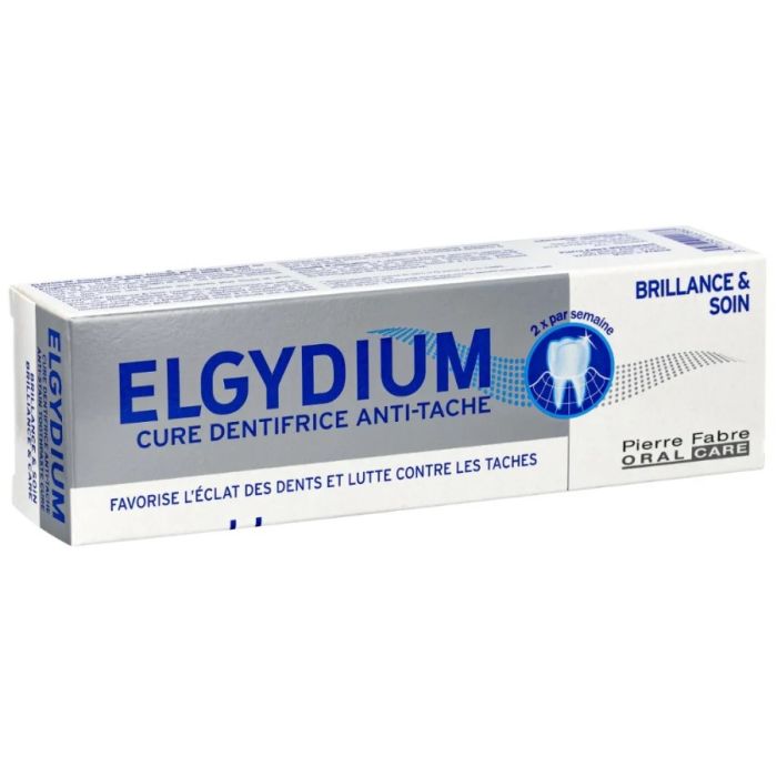 ELGYDIUM Dentifrice Brillance & Soin Cure Anti-Taches 30ml