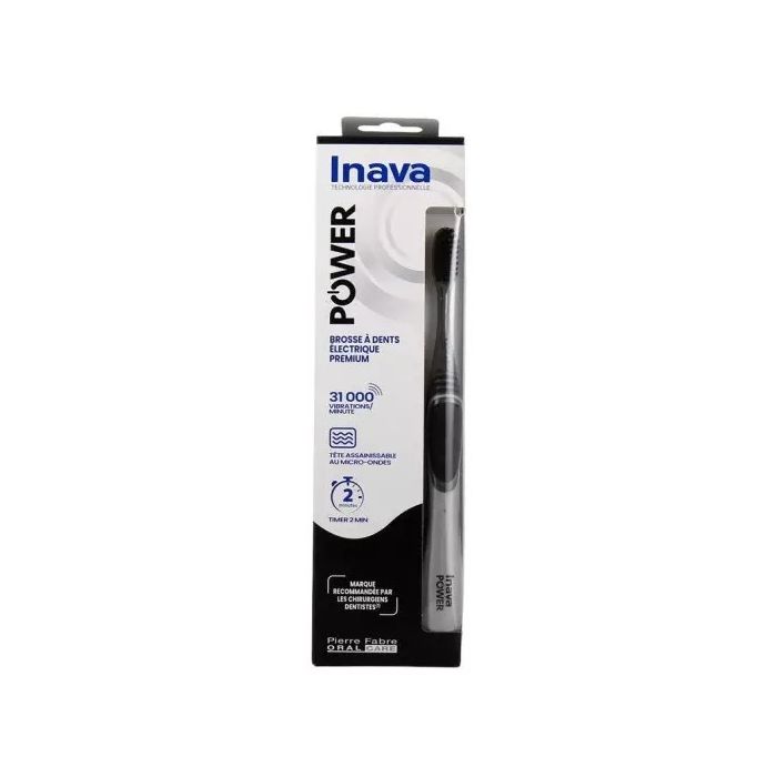Inava Power Brosse à dents Electrique Noir