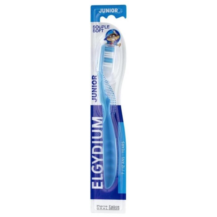 BROSSE A DENTS ELGYDIUM JUNIOR MEDIUM CAPUCHON