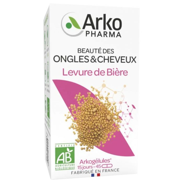 ARKOPHARMA Arkogelules Levure de Bière BIO 45 gélules