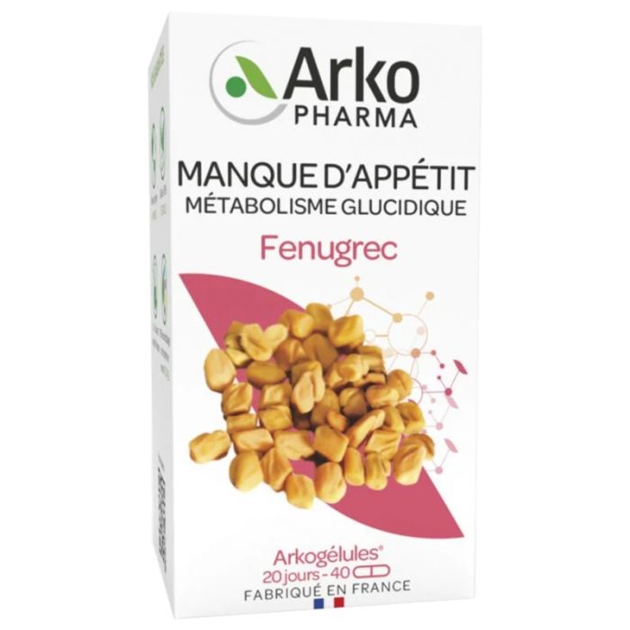 ARKOPHARMA Arkogélules Fenugrec BIO 40 gélules