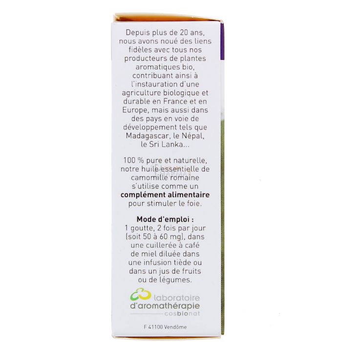 Huile essentielle de camomille docteur valnet 5ml