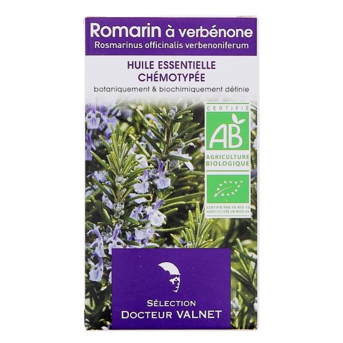 HUILE ESSENTIELLE DE ROMARIN A VERBENONE DOCTEUR VALNET 10ML