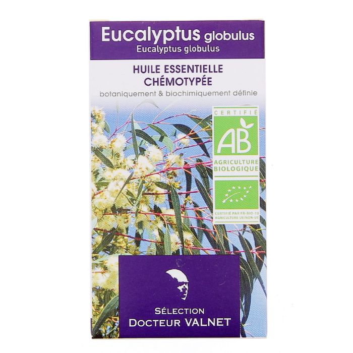 HUILE ESSENTIELLE D'EUCALYPTUS GLOBULUS DOCTEUR VALNET 10ML