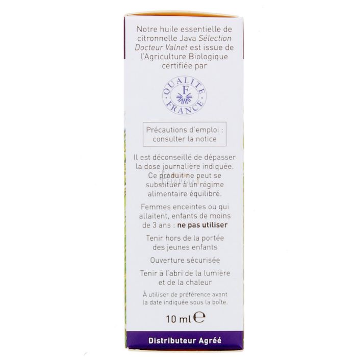Huile essentielle de citronellle java docteur valnet 10ml