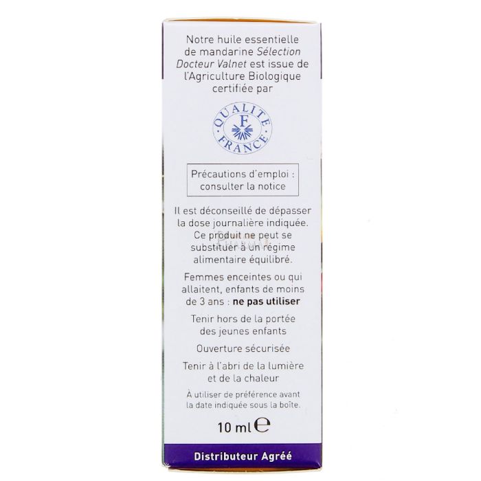 Huile essentielle de mandarine docteur valnet 10ml