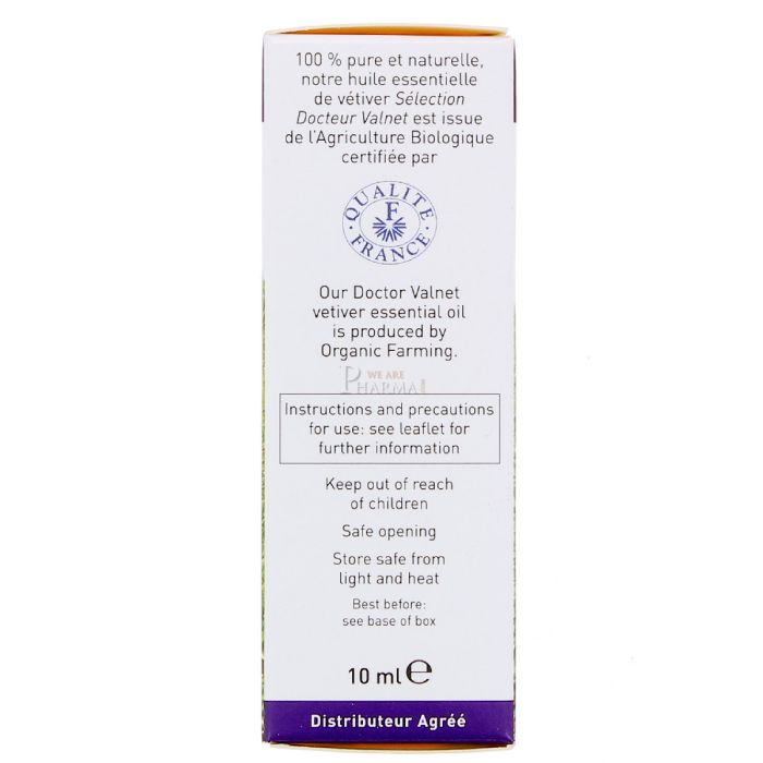 Huile essentielle de vetiver docteur valnet 10ml