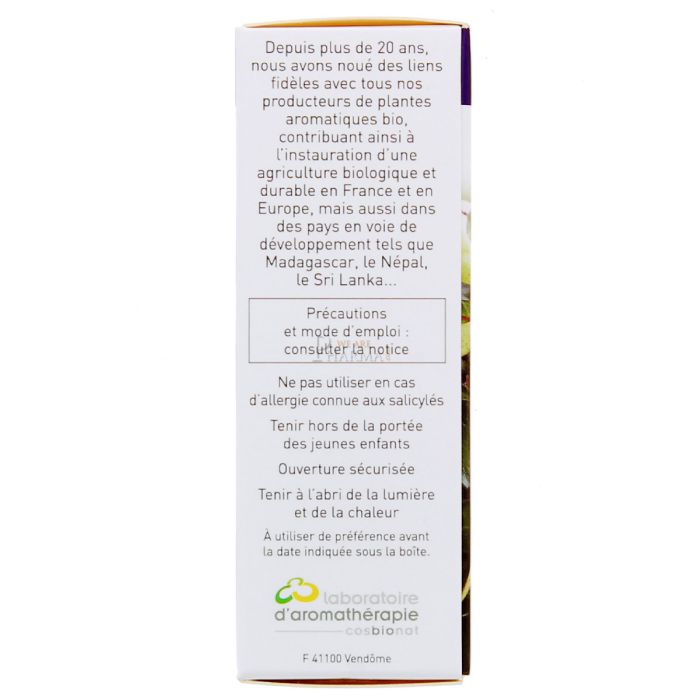 Huile essentielle de gaultherie docteur valnet 10ml