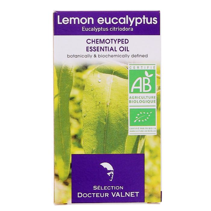 Huile essentielle d'eucalyptus citronne docteur valnet 10ml