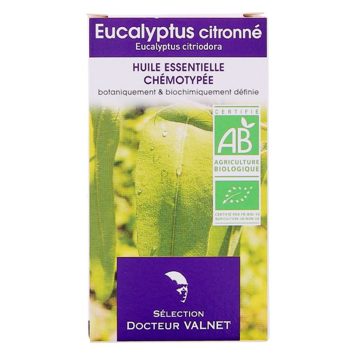 HUILE ESSENTIELLE D'EUCALYPTUS CITRONNE DOCTEUR VALNET 10ML