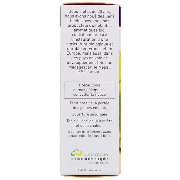 Huile essentielle d'eucalyptus citronne docteur valnet 10ml