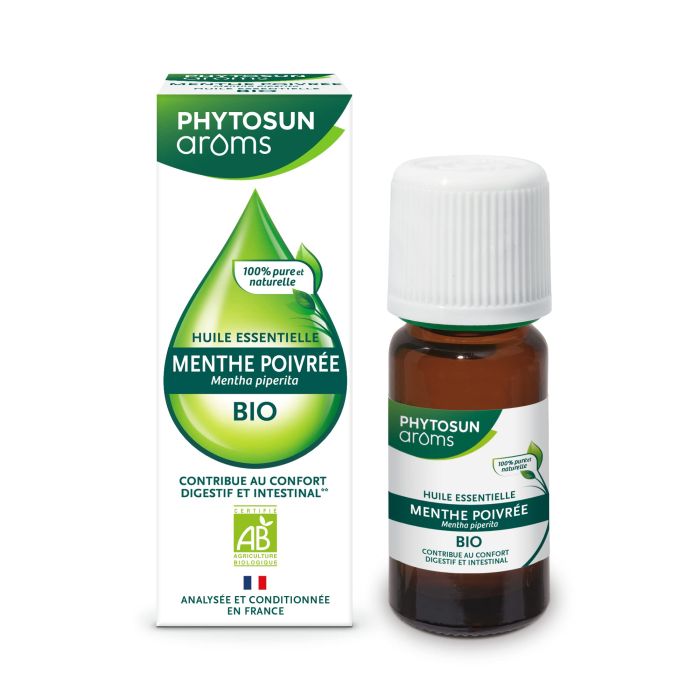 Phytosun huile essentielle menthe poivree 10ml bio