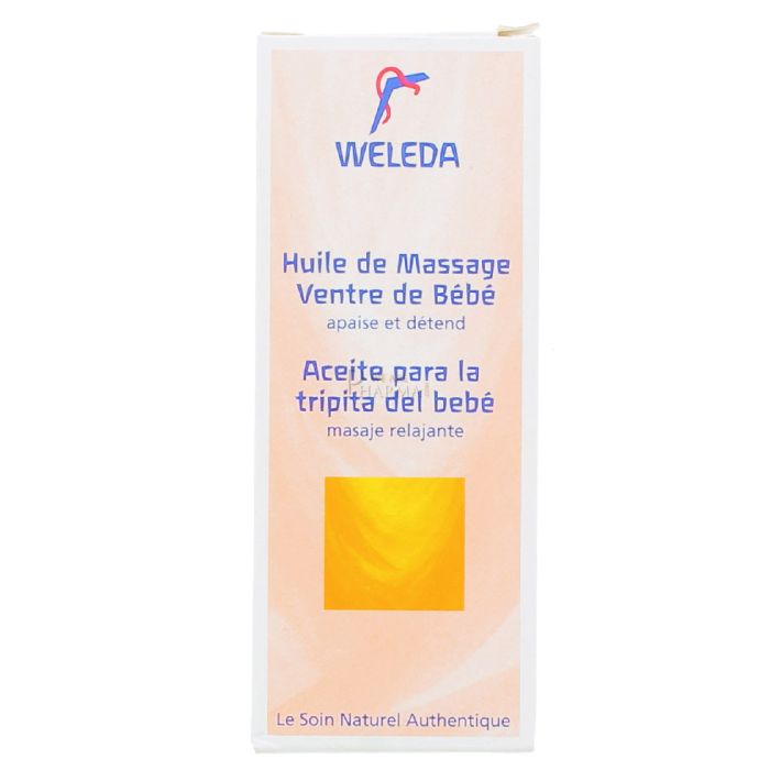 WELEDA Bébe Huile de Massage Ventre de Bébé 50ml