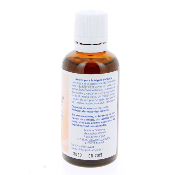 Weleda bebe huile de massage ventre de bebe 50ml