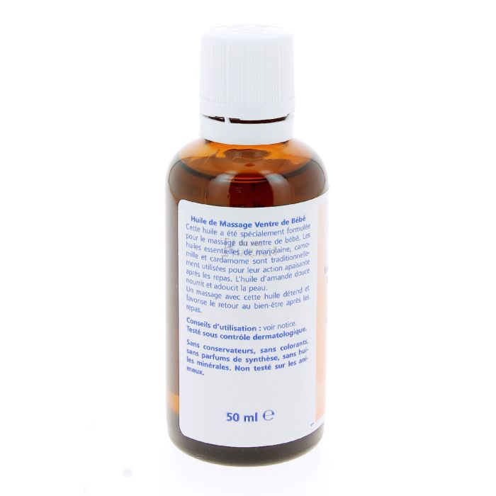 Weleda bebe huile de massage ventre de bebe 50ml