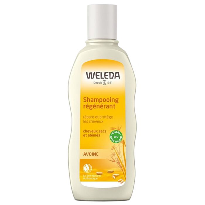 WELEDA Shampooing Régénérant Avoine Cheveux Sec et Abimés 190ml