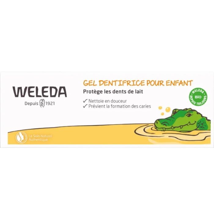 Weleda dentifrice pour enfant Dents de lait 50ml