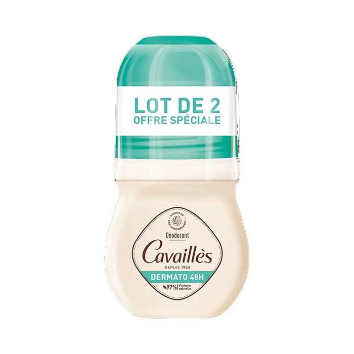 Rogé Cavaillès Déodorant Dermato 48h Roll On 50ml x2