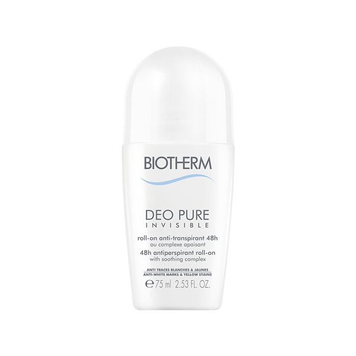 BIOTHERM Déo Pure Invisible Roll-On Anti-Transpirant 48H - 75ml