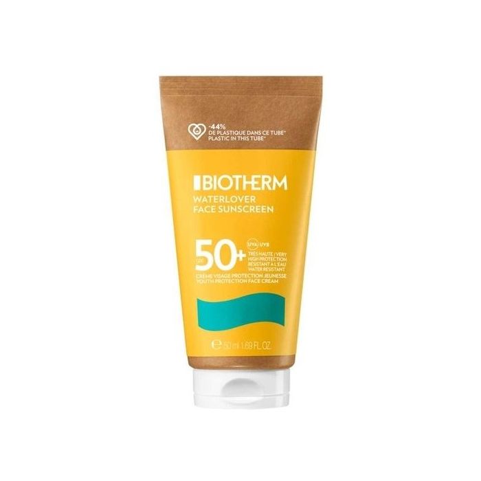 Biotherm Waterlover Crème Protectrice Visage Anti-Âge SPF50 50ml