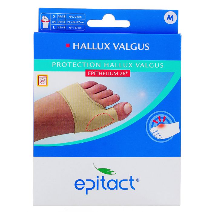 PROTECTION HALLUX VALGUS EPITACT A L'EPITHELIUM 26 TAILLE M