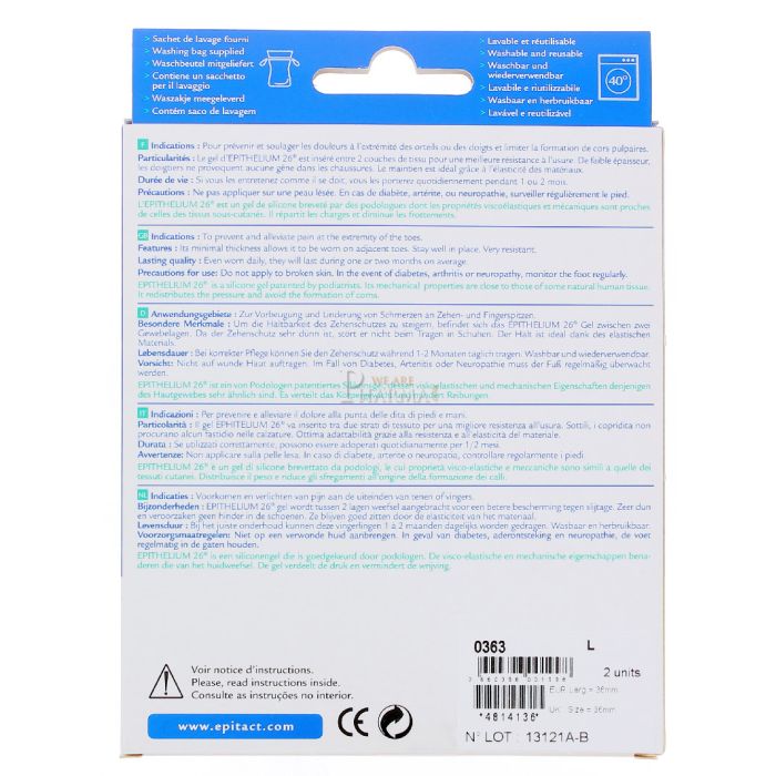 Doigtiers epitact a l'epithelium 26 taille l