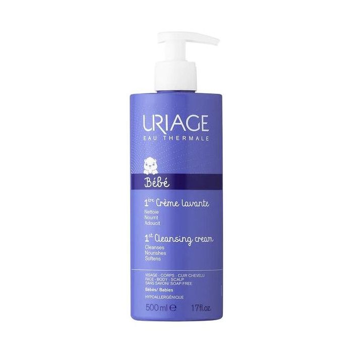 Uriage bébe crème lavante surgras moussant 500ml