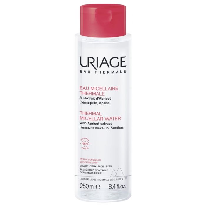Uriage Eau Micellaire Thermale Démaquille, Apaise 250ml