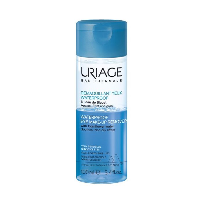 Uriage démaquillant yeux waterproof biphasé yeux sensibles 100ml