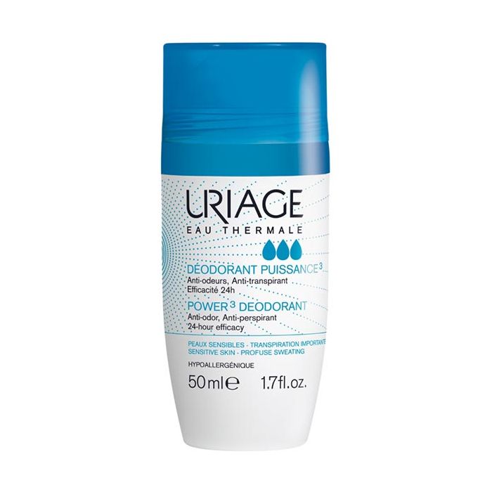 Uriage deodorant puissance 3 - 2x50ml