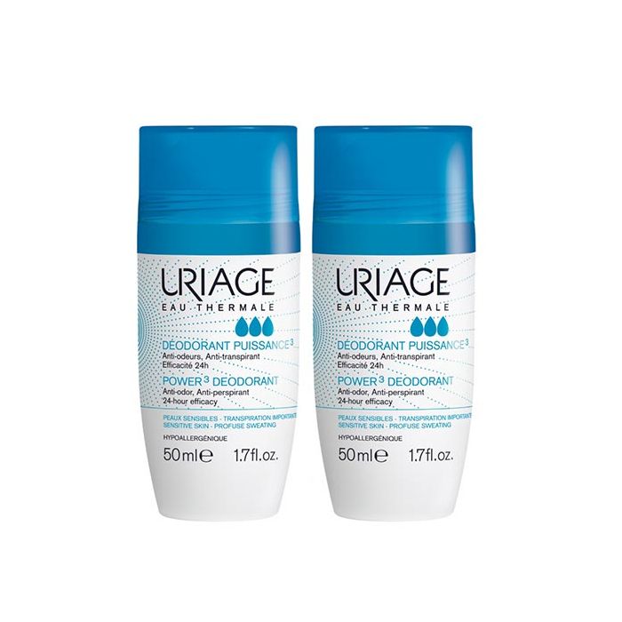 URIAGE Déodorant Puissance 3 - 2x50ml
