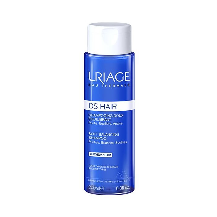 Uriage ds hair shampooing doux équilibrant apaisant 200ml