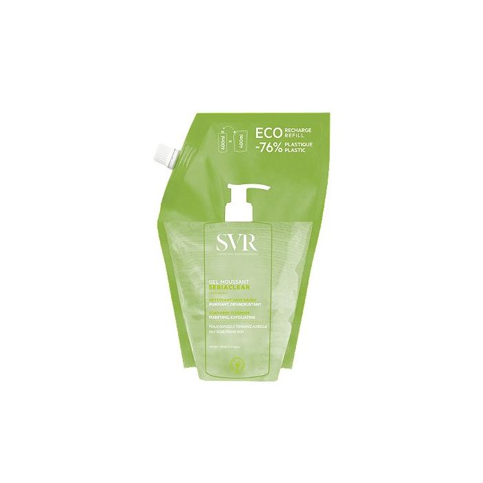 Svr Gel Moussant sebiaclear recharge 400ml
