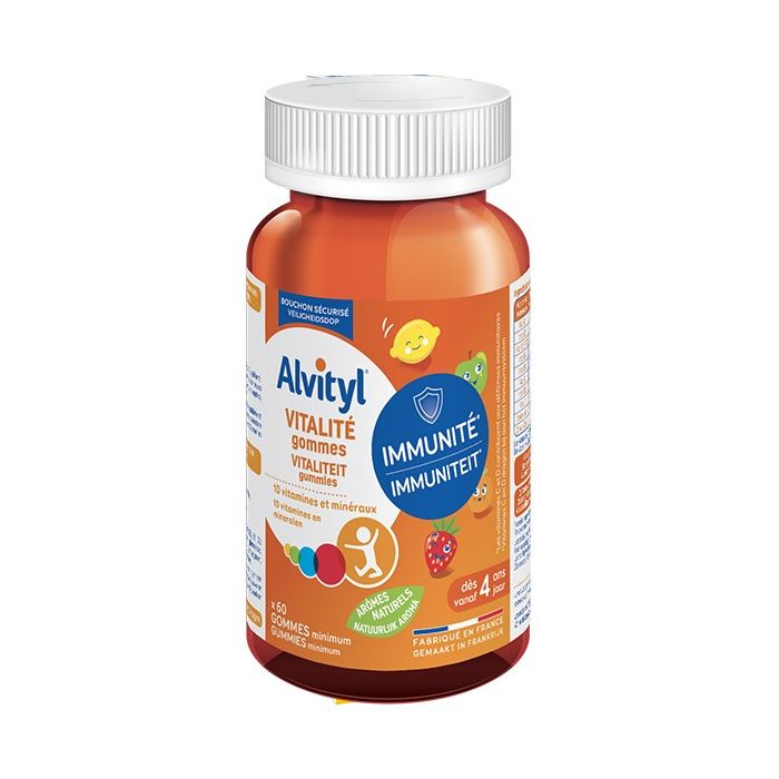 Alvityl Vitalité 10 Vitamines 60 Gommes