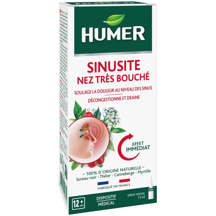 HUMER Sinusite Nez Très Bouché 15ml