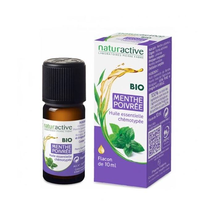 NATURACTIVE Huile Essentielles Menthe Poivrée 10ml
