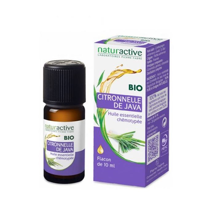 NATURACTIVE Huile Essentielles Citronnelle de Java BIO 10ml